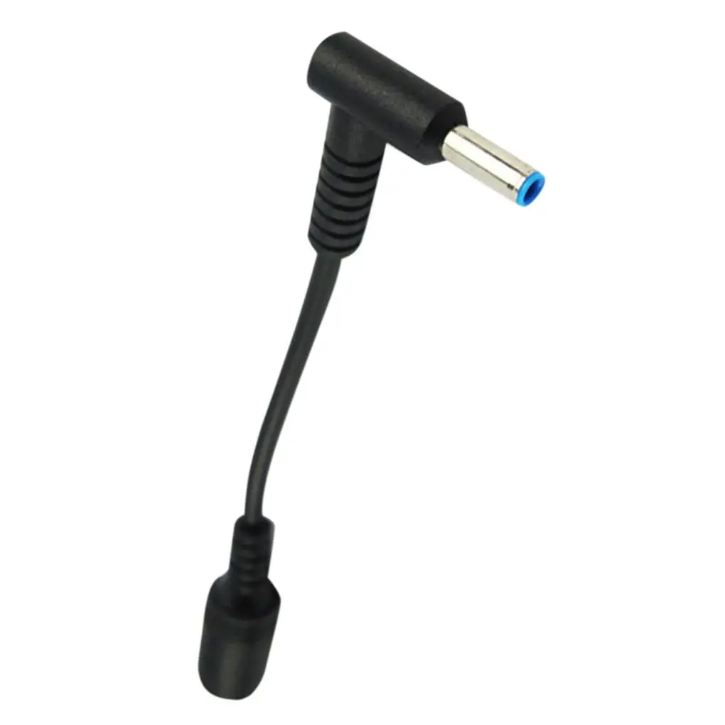 

DC Power Charger Converter Adapter Cable Line Cord 7.4mm To 4.5mm Replacement For HP Blue Tips