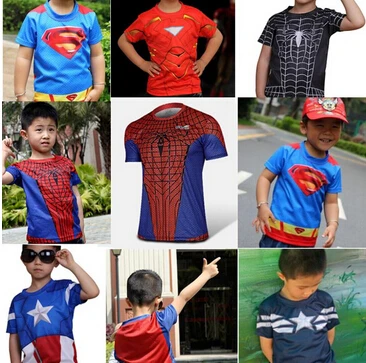 camiseta hombre araña niño