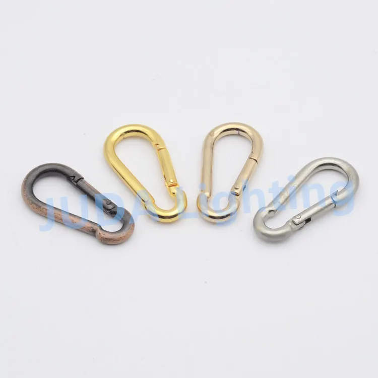 

Connection Climbing buckle spring catch Chain hanging chains hook Carabiner top chain buckle for Crystal chandeliers led pendant