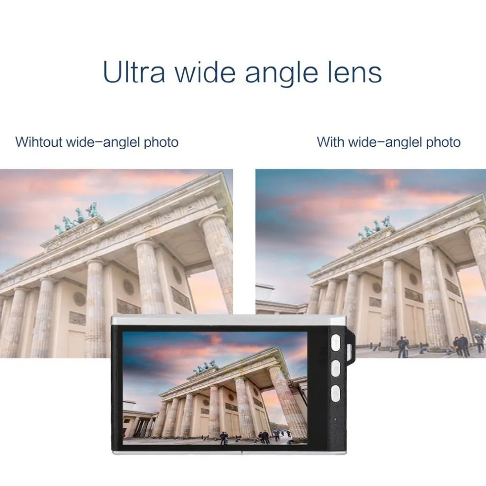 4 pollici Ultra High Definition 24 Milioni di Pixel 1080p 12x Zoom Ottico Grandangolare Micro Singo
