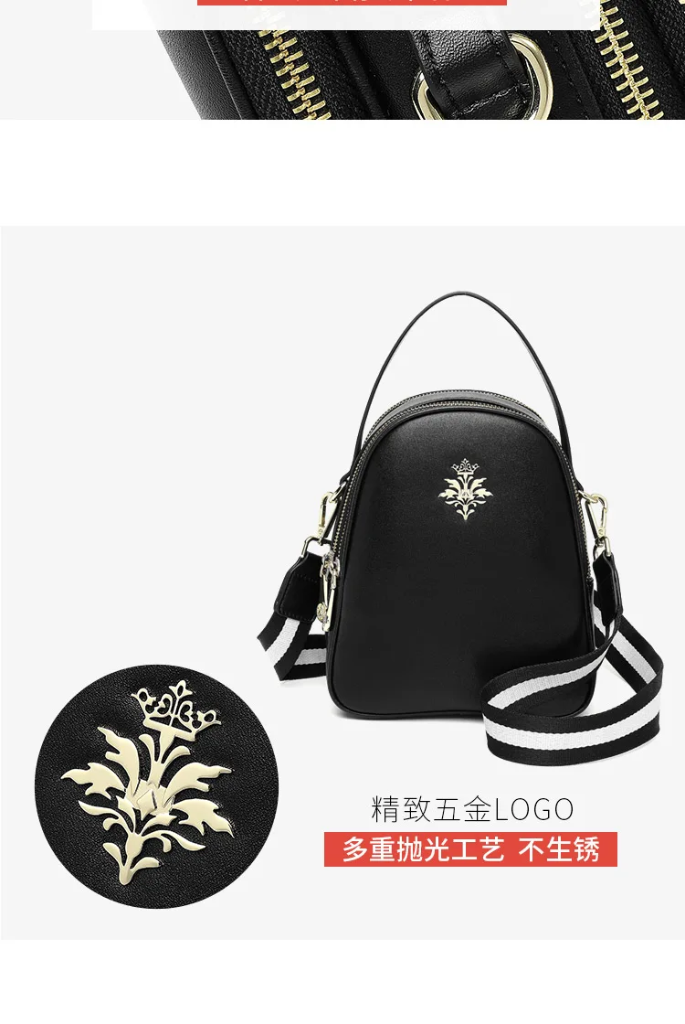 

3 fashionable small fresh leather simple short wallet Ladies Large Wallet multi-card 111202 190419 hong