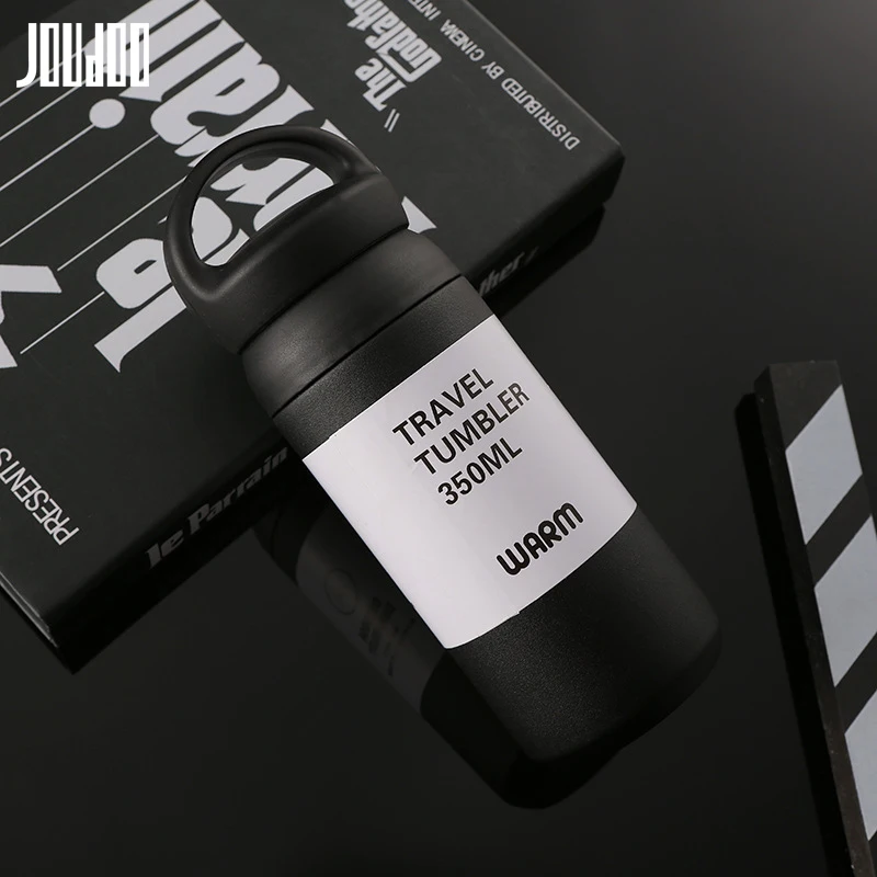 

JOUDOO Fashion 350ML Insulated Vacuum Flasks Stainless Steel Office Thermos Cup Portable Outdoor Travel Water Coffee Thermoses35