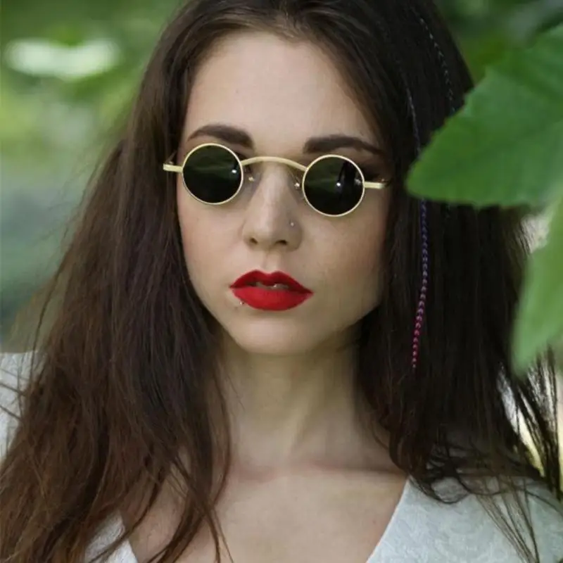 Hot occhiali da sole donne retrò piccoli occhiali da sole rotondi metal  frame occhiali da sole vingtage uomini occhiali|glasses titanium  frame|glasses modelglasses frames canada - AliExpress