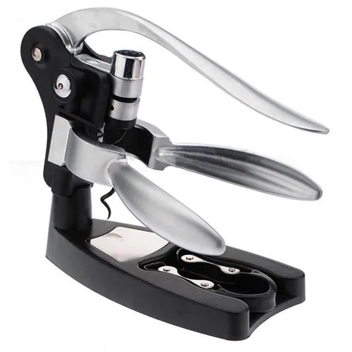 

High Quality Rabbit Red Wine Opener Tool Cork Bottle Tire Corkscrew Pourer Set Free Shipping