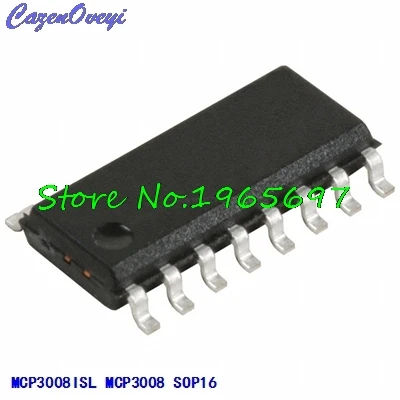 

10pcs/lot MCP3008-I/SL MCP3008ISL MCP3008 SOP16 In Stock