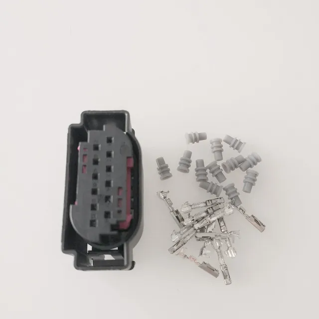 TE 12 Pin/Way Lane Assist LCA Connector Plug For VAG Volkswagen Audi Porsche 4E0 972 713 4E0972713 1534151-1 1534152-1