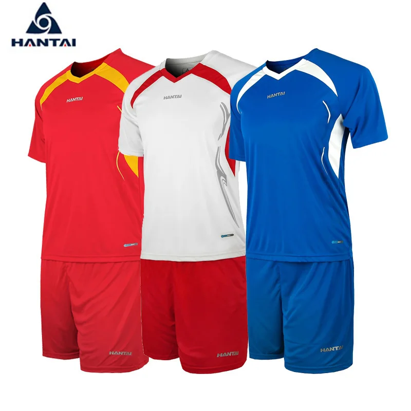 Set short sleeved dress handball competition and training uniforms