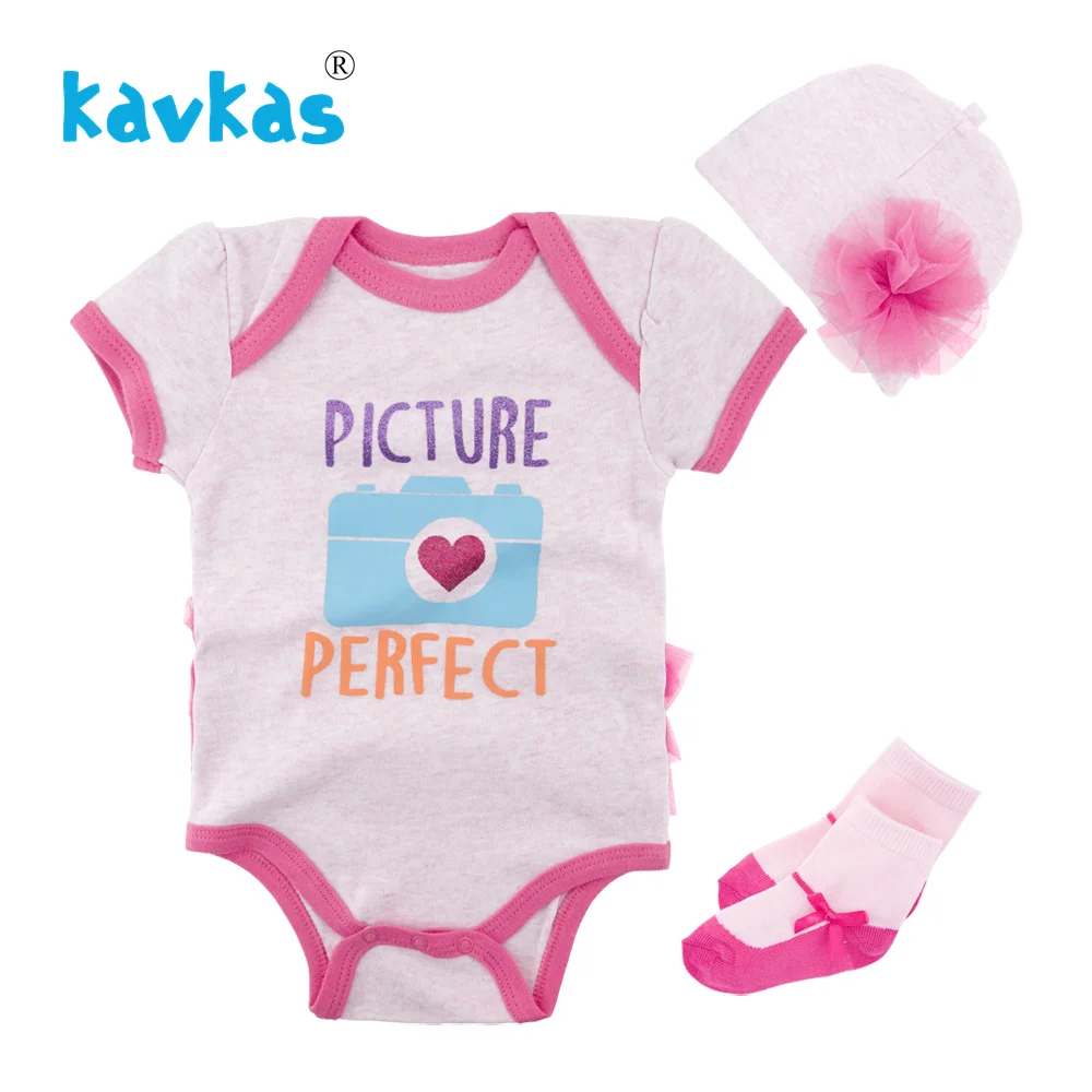 Kavkas/хлопковая одежда для сна для маленьких мальчиков и девочек, наряды с халатом платье для новорожденной, пижамный комплект, топ, штаны с колготками, повязка на голову, 4 предмета, детские халаты - Цвет: TZ6100