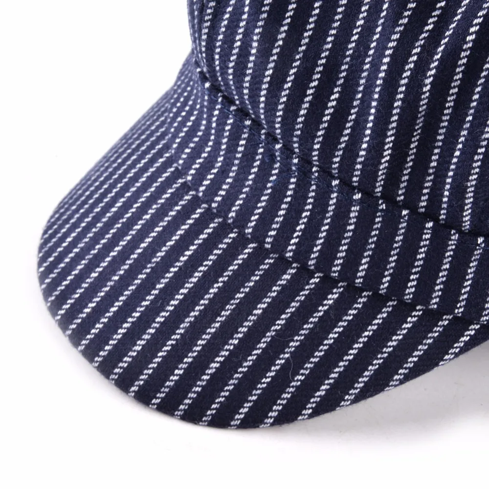 TQMSMY модные детские хлопковые берет шляпу газетчик Шляпа Унисекс cool stripe шляпа для Для мальчиков и девочек солнца кепка восьмиклинка ребенок TMC70