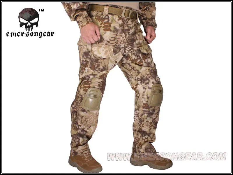 

Emerson Tactical BDU G3 Combat Uniform Emersongear Pants Military US Army BDU Kryptek Highlander Training Trousers EM7047