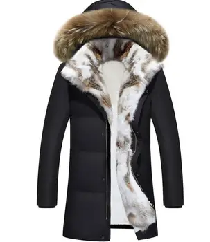 

5XL 2018 New Mu Yuan Yang Plus Size Winter Men Down Jacket With Fur Collar Men Duck Down Jackets XXXL Thicken Warm Windbreaker