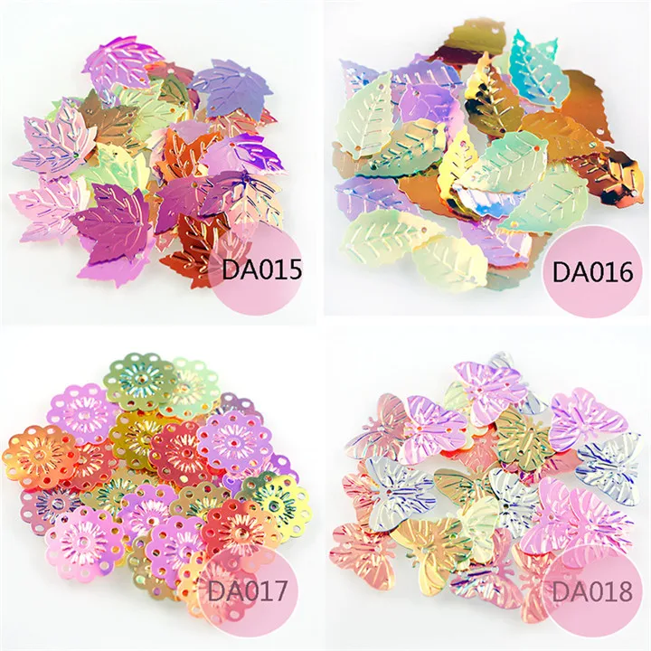 5  100gPack Multicolor Loose Sequins Paillettes Fittings For Costume Jewelery Sequins Handmade DIY Nails Sequin Sewing Accessories