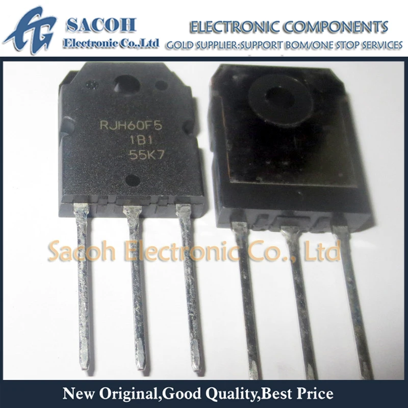

Free Shipping 10Pcs RJH60F5DPK or RJH60F5 TO-3P 80A 600V High Speed IGBT