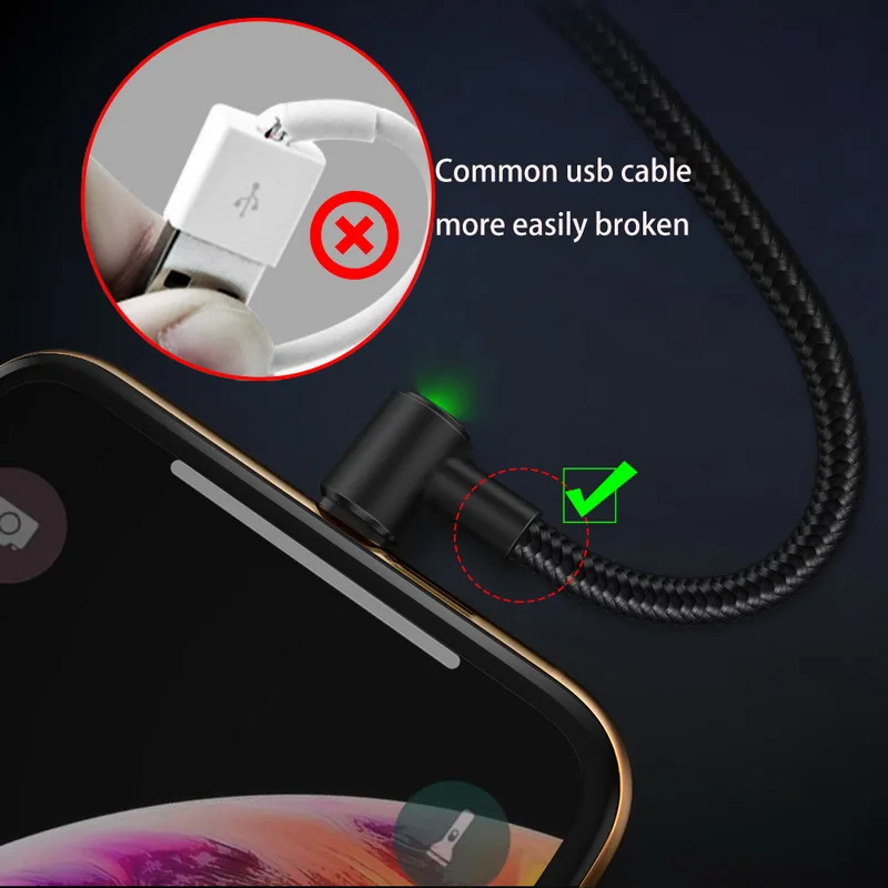 MCDODO 2.4A светодиодный usb-кабель для зарядки iPhone XS MAX XR X 8 6s 6 Plus 5 Быстрая Зарядка Поддержка передачи данных провод для зарядного устройства