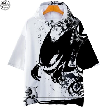 

Pokemon T-Shirt 3D Printing Men Fashion Popular Anime Harajuku Cartoon Short Sleeve Kawaii Aesthetics Hooded T-Shirt XXS-4XL