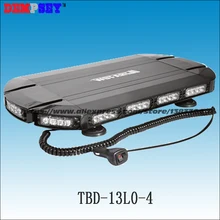 High quality TBD-13L0 LED mini lightbar, emergency light,Car Flashing warning light,cigar light switch