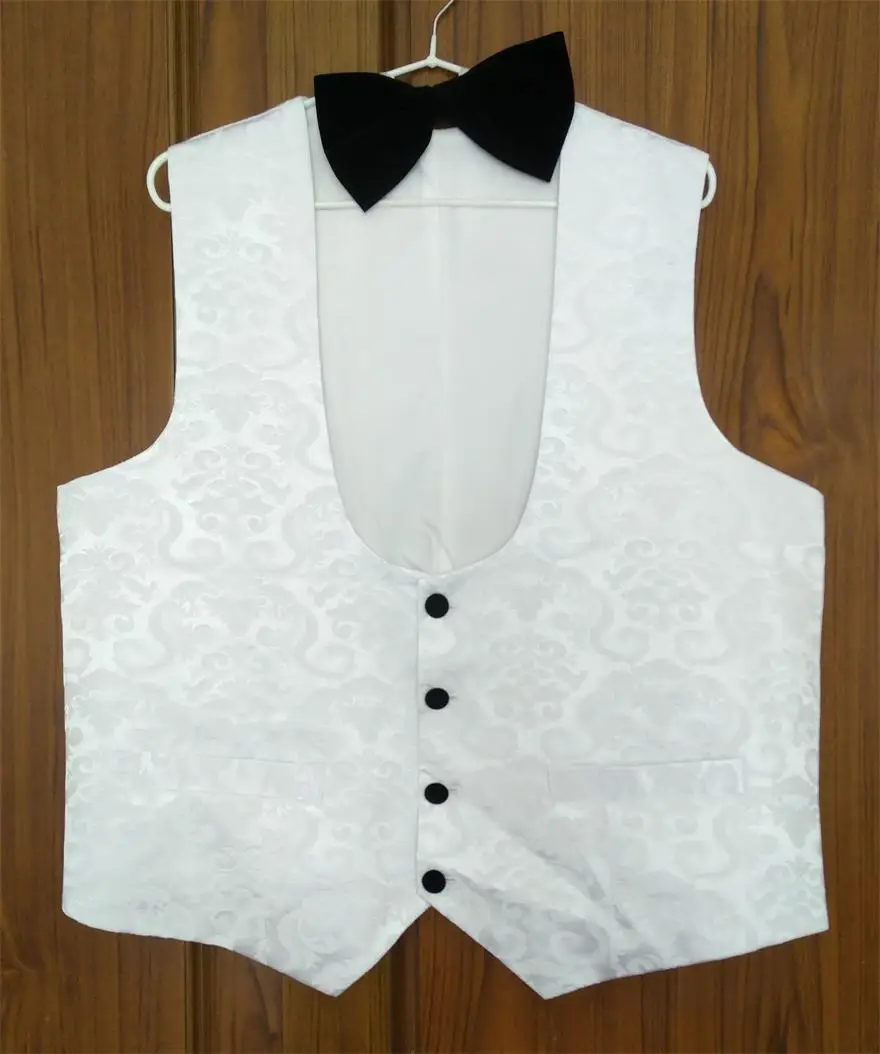 2018 Airtailors Brand Mens Suit Vests White Mens Floral Blazer Designs