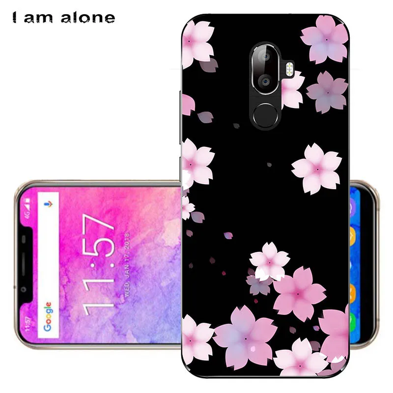 Чехлы для телефонов I am alone для Oukitel U18, 5,85 дюйма, ТПУ, модные, милые, цветные, для мобильных телефонов Oukitel U18, сумки