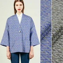 Жаккардовое шерстяное пальто, 146 см, широкая Высококачественная чистая шерстяная ткань для одежды, пальто, ткань, Осень-зима, новинка