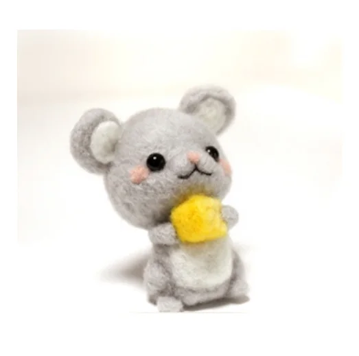 5cm The Chinese Zodiac wool needlepoint kit wool felt needle felting pendant craft needlecraft DIY handmade needle felting kit wool felting kit needle felting painting kit