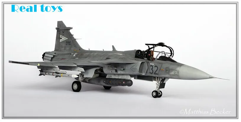 Набор пластиковых моделей Kitty hawk KH80117 1/48 Jas-39A/C Gripen