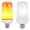 Bombilla E27 lámpara LED con efecto de llama con 4 modos de efecto de llama amarilla, 85-265V, emulación de fuego parpadeante, lámpara de decoración con Sensor de gravedad ► Foto 3/6