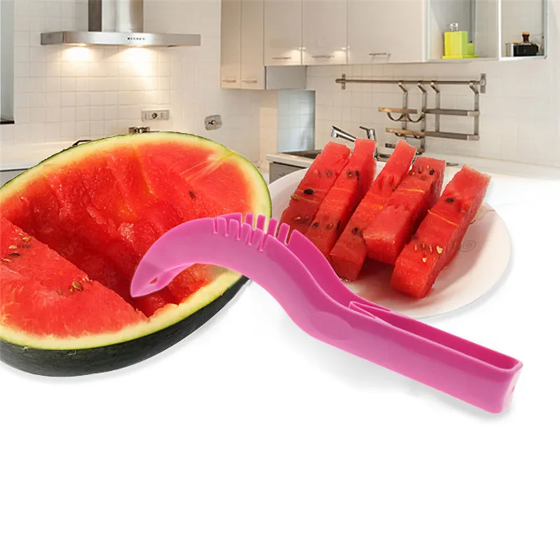2016 Watermelon Cantaloupe Fruit Slicer Knife Cutter Corer Scoop