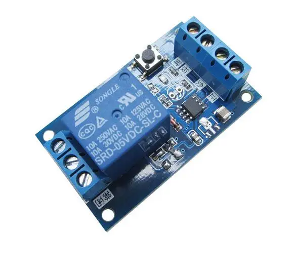 5V Single Bond Button Bistable Relay Module Modified Car Start and Stop