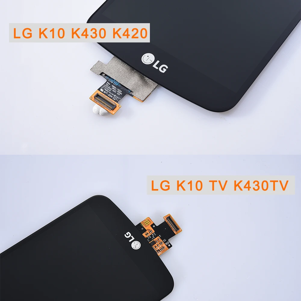 Для LG K10 LTE K420N K430 K420 K430DS ЖК-дисплей кодирующий преобразователь сенсорного экрана в сборе для K10 tv K420 tv K10 tv lcd экран