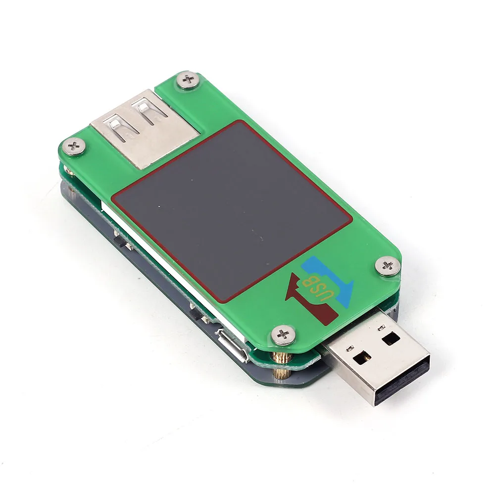 UM24 USB 2,0 IC тестер Вольтметр Амперметр ЖК-цифровой мультиметр-термометр измеритель мощности тестер емкости батареи