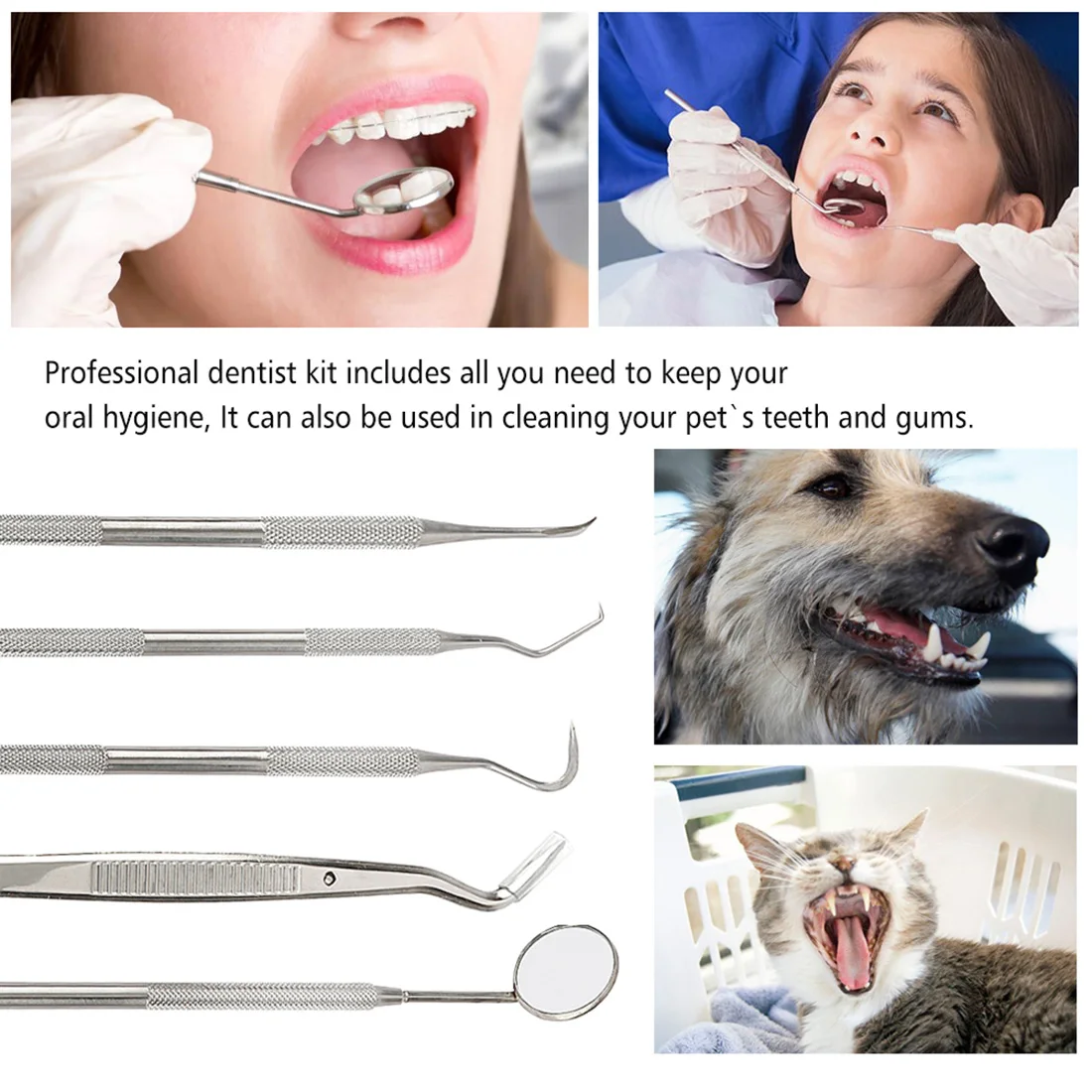GTBL Набор для стоматологической гигиены 6 шт. стоматологические инструменты эфирные инструменты для удаления и зубного налета набор стоматологических инструментов для глубоких зубов C