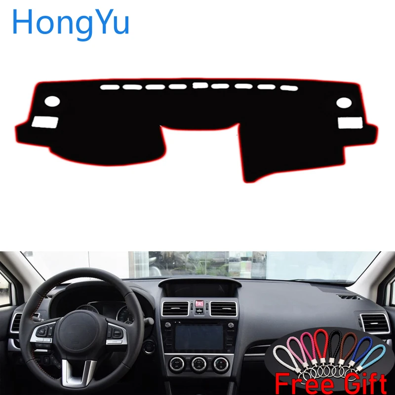 

For SUBARU XV Forester 2011 - 2018 Interior Accessories Auto Car Dashboard Cover Dash Mat Board Pad Carpet Dashmat Anti-UV Mats