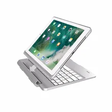 7 Colors Backlit Light Wireless Bluetooth Keyboard for iPad 9.7 New 2017 Tablet Case Cover For iPad Pro 9.7