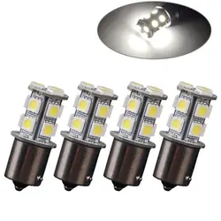 4x Белый 1156 1141 13SMD RV Кемпер поворотный сигнал заднего хода обратного светодиодный свет лампы