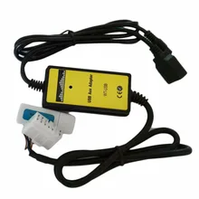Профессиональный авто USB Aux кабель адаптер MP3-плеер Радио Интерфейс для Toyota 5 + 7 P разъем аудио AUX кабель