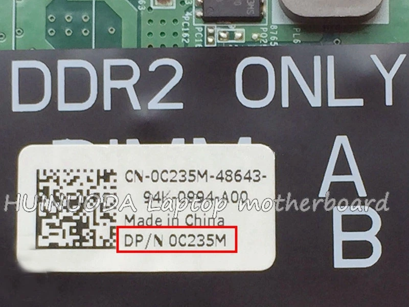 

NOKOTION CN-0C235M 0C235M C235M Main Board for Dell Studio 1555 Laptop Motherboard DA0FM8MB8E0 PM45 HD4500 DDR2 free CPU