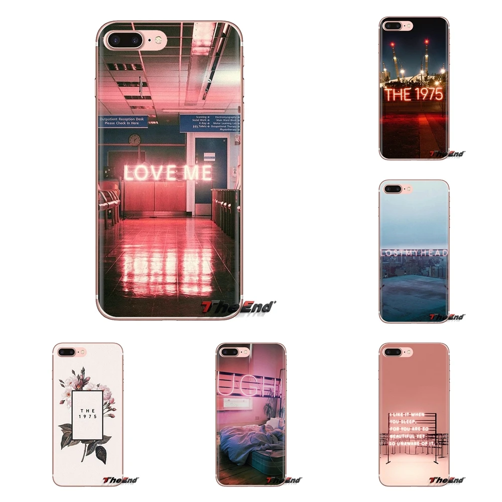 The 1975 Songs For Samsung Galaxy S3 S4 S5 Mini S6 S7 Edge S8 S9 S10 Plus Note 3 4 5 8 9 Soft Transparent Cases Covers |