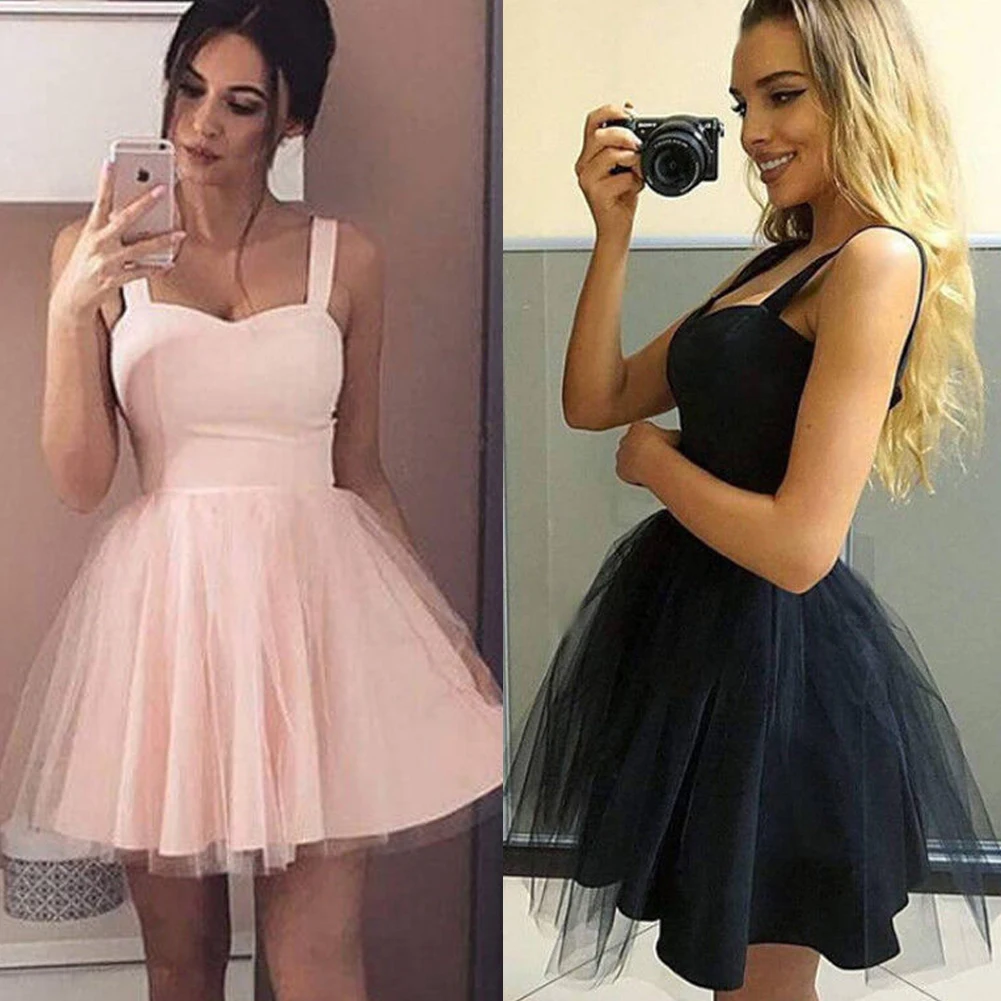 

Womens Boho Lace Sleeveless Mini Dress Evening Party Club Beach Ball Gown Mini Sundress
