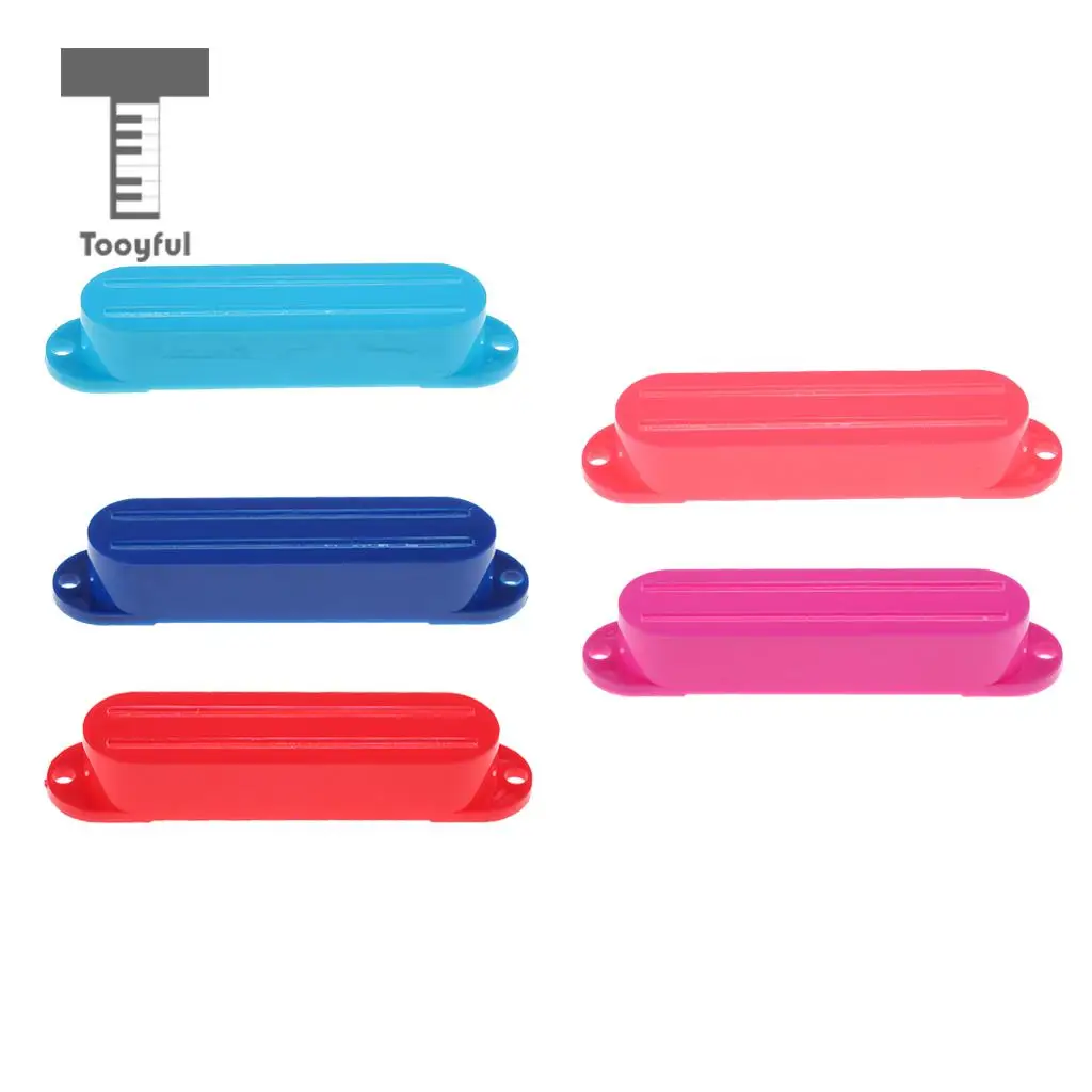 Guitar Dual Rail Humbucker Pickup Cover for Strat ST Electric Guitar Replacement Parts