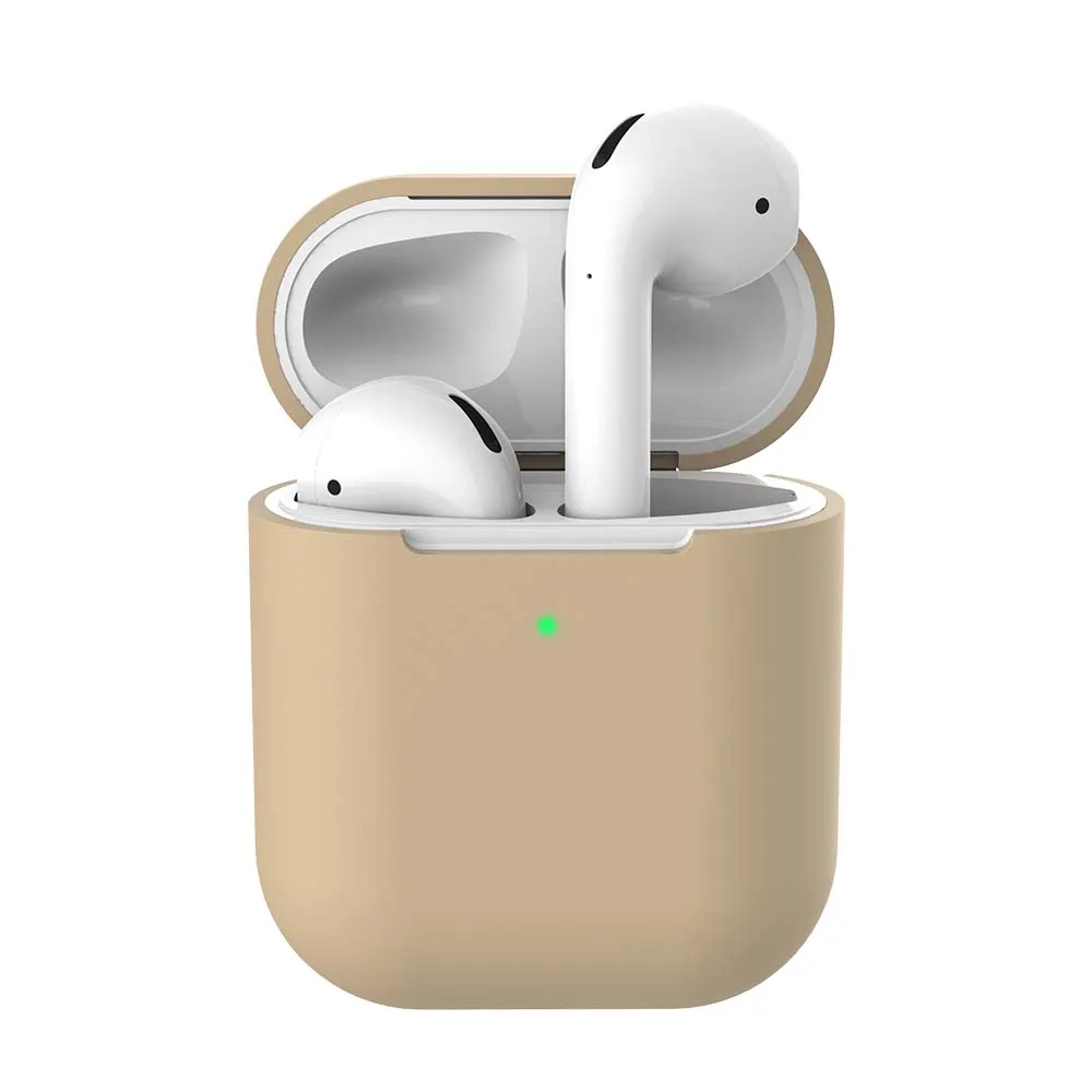 ТПУ Мягкие силиконовые чехлы для Airpods 2 защитный аксессуар прозрачный Ультратонкий чехол противоударный держатель для Air Pods 2nd - Цвет: 11