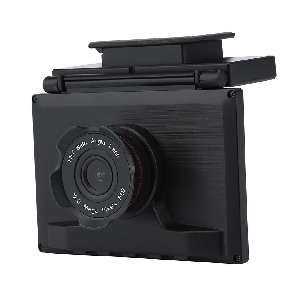 HD 1080P 4,2 ''дисплей для транспорта, с двумя объективами Автомобильный видеорегистратор, видеокамера регистратор панель управления 140 ° градусов камера g-сенсор камера заднего вида