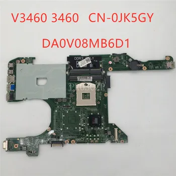 

Free shipping CN-0JK5GY 0JK5GY JK5GY V3460 3460 laptop motherboar DA0V08MB6D1 REV:D HM77 HD4000 DDR3 100% fully tested
