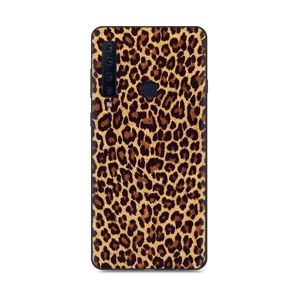 Тигр леопардовая расцветка силиконовый чехол для мобильного телефона чехол для Galaxy S6 S7 край S8 S9 S10 плюс S10e Note 8 9 J6 A6 плюс A8 A9 - Цвет: B4