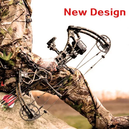 

Topoint Archery Left hand bow, compound bow,With 20-70 lbs Draw Weight, black color for human outdoor hunting, Archery bow