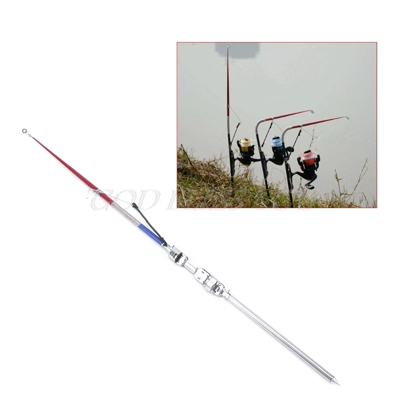 

63cm Fishing Rod Automatic Pole Stainless Steel Portable Sea Lake River Sensitive