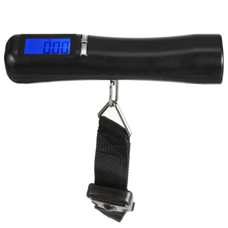 Portable Digital LCD Hanging Luggage Scales Travel Baggage Suitcase Bag