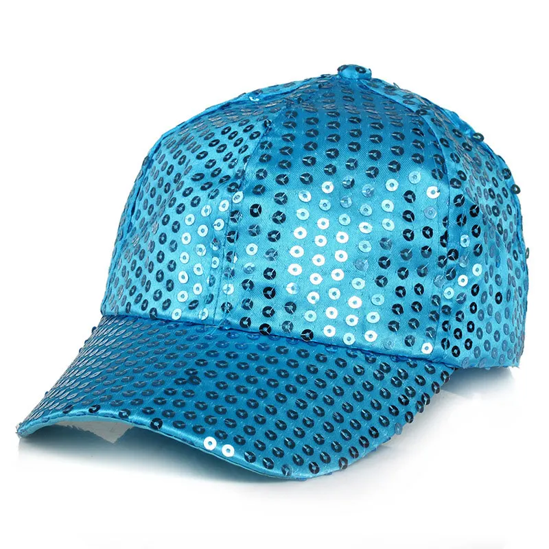 sequin ball caps