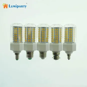 

Lumiparty 112 LEDs SMD E27 LED Lamp 110-265V 12W 5730 Corn Light Bulb Home Energy Saving Lamps with Aluminium Base