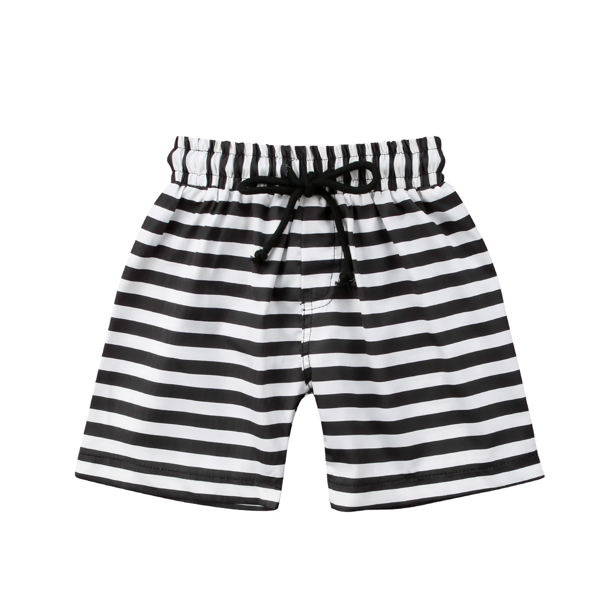 Новое поступление; летние шорты в полоску для маленьких мальчиков; повседневные пляжные шорты для отдыха; повседневные спортивные штаны для бега - Цвет: B 1 to 2 T