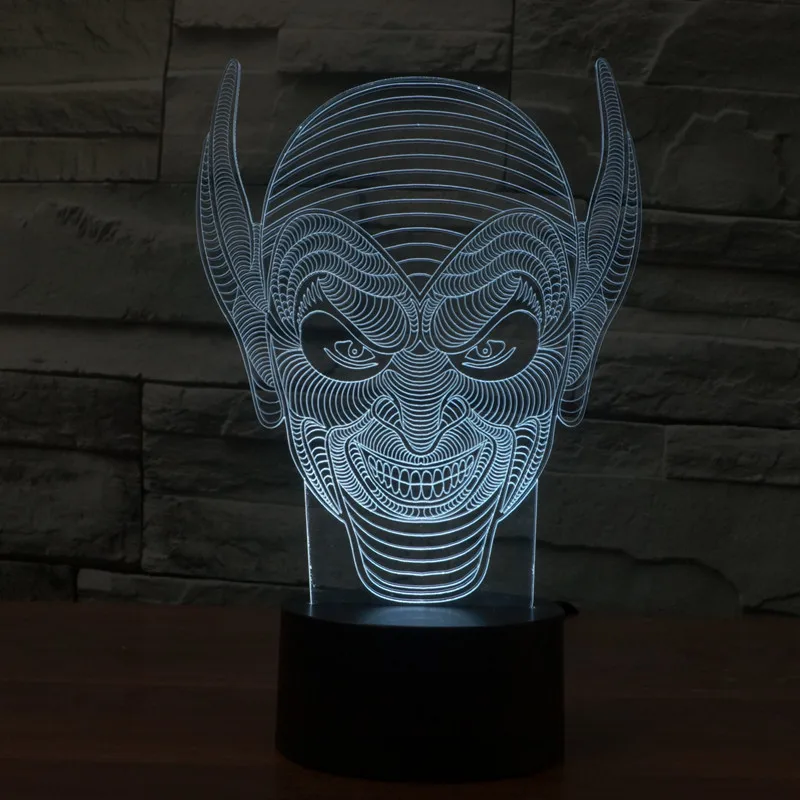 [Seven Neon]free Shipping Monster with long ear Acrylic 7Color Desk